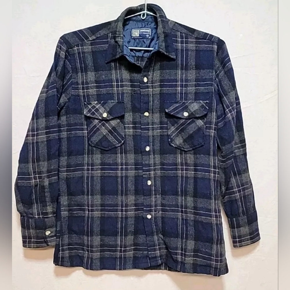 Vintage Flannel- Monterey By F. L. Robinson Co Medium